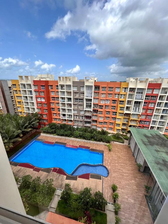 Bazén v ubytování TATA Rio De Goa, Good Stay 2 BHK Pool View Premium Apartment, 805 nebo v jeho okolí