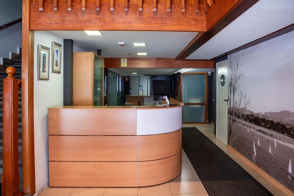 Vstupní hala nebo recepce v ubytování Hotel San Glorio
