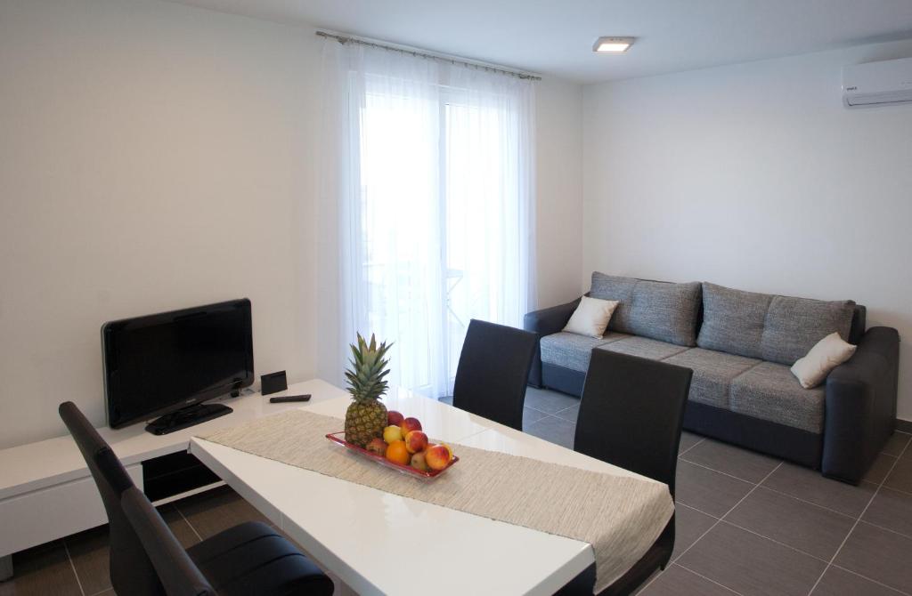 Posezení v ubytování Apartments Diamond