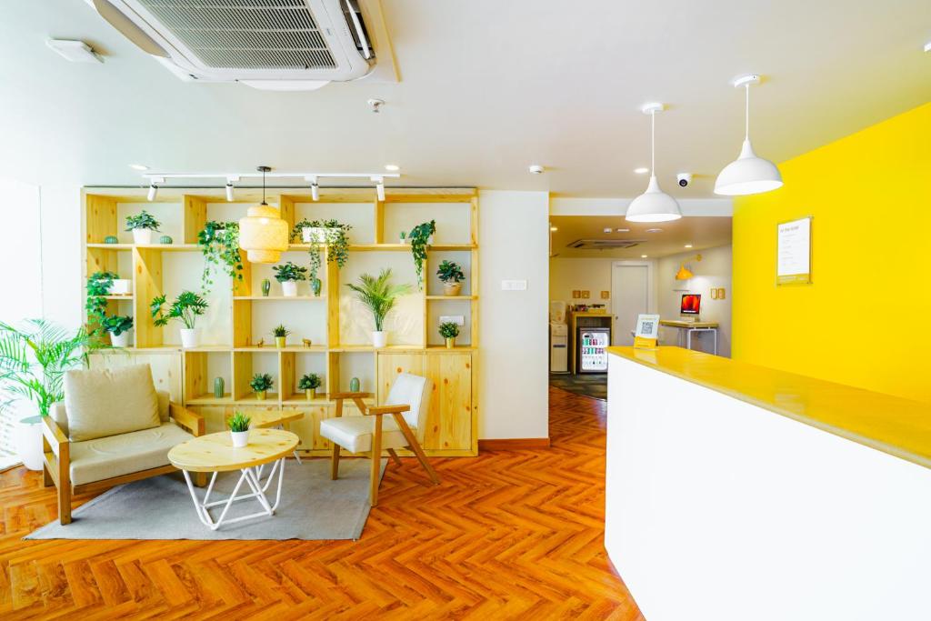 Posezení v ubytování Bloom Hotel - Cyber Towers
