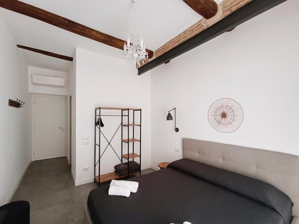 Posteľ alebo postele v izbe v ubytovaní La tua casa a ViadelCorso