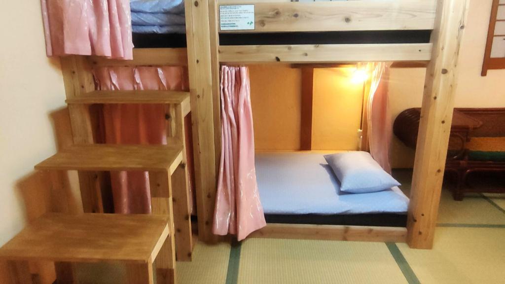 Postel nebo postele na pokoji v ubytování Hostel Caranashi