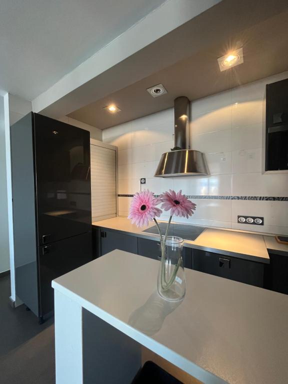 Køkken eller tekøkken på Apartamento La Marquesa