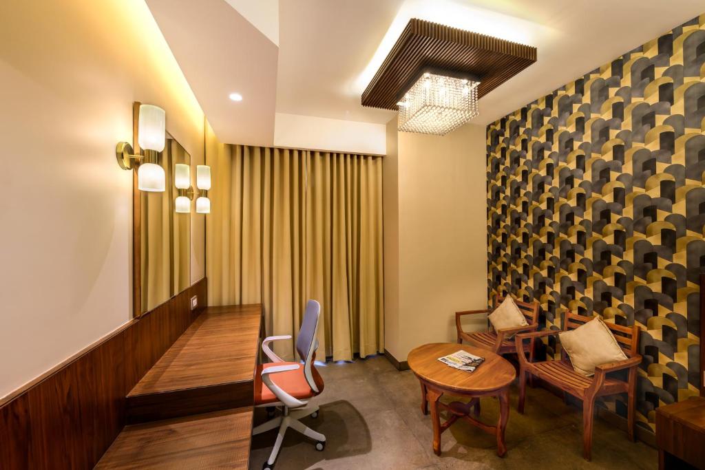 Posezení v ubytování Sundex Hotel