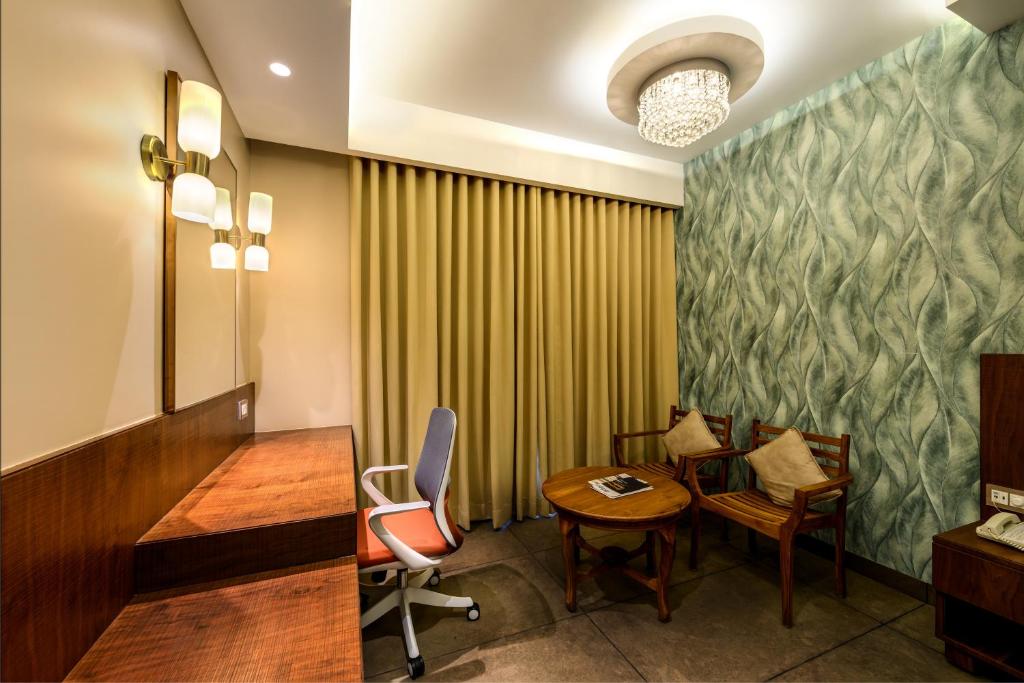 Posezení v ubytování Sundex Hotel