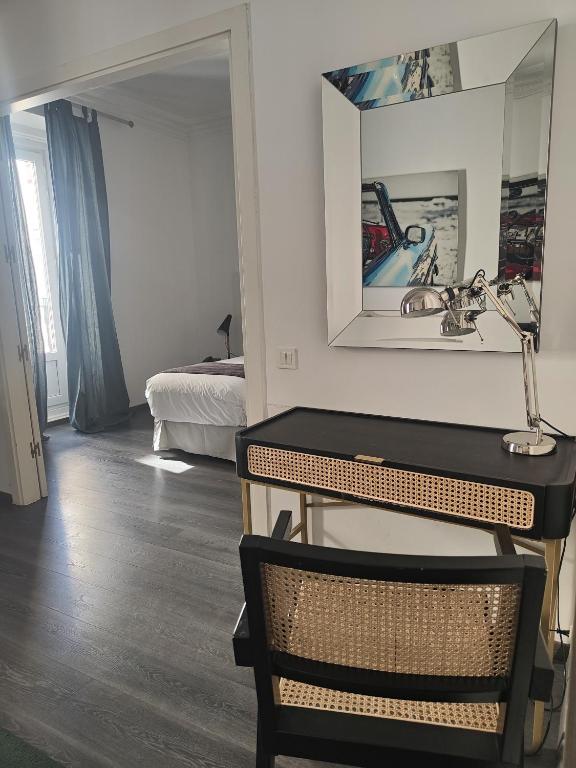 Zona de estar de Suite Prado