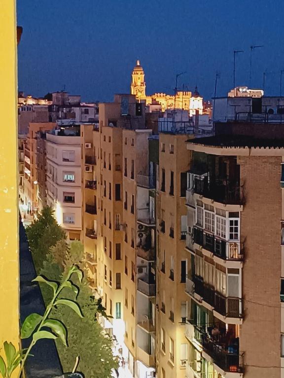 A general view of Málaga or a view of the city taken from Az apartmant