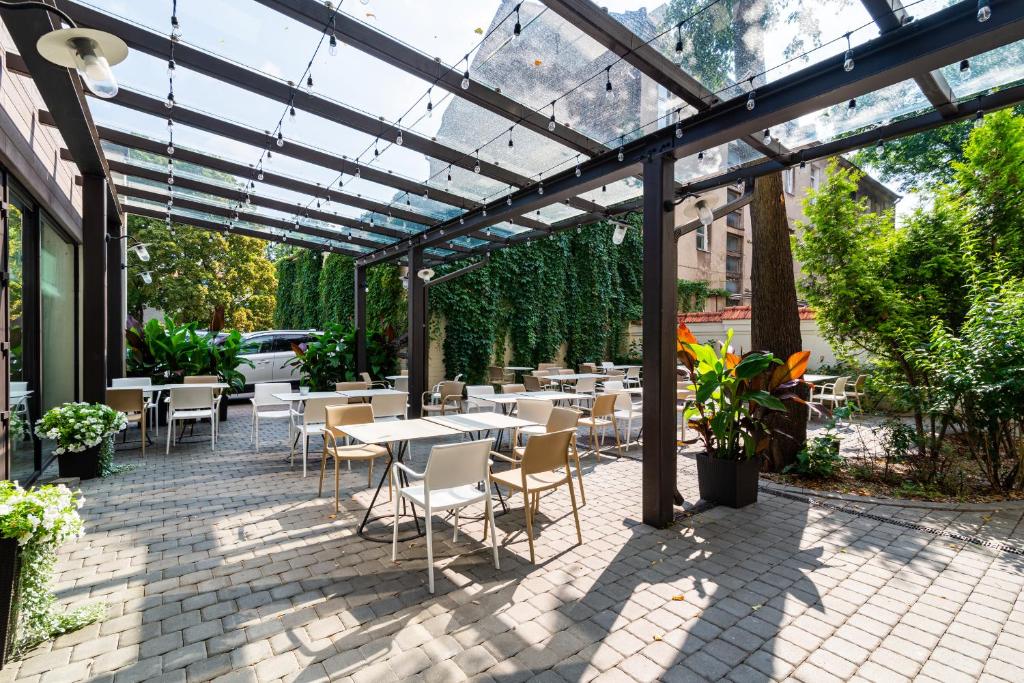 Zahrada ubytování City Hotels Algirdas