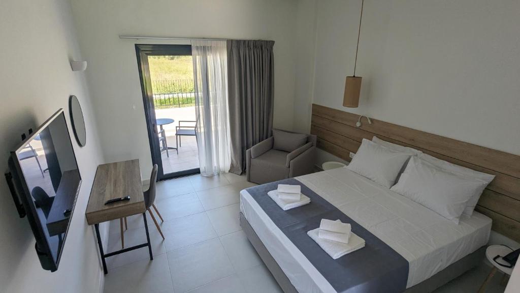 Beachfront Costa Ionica · Mytikas Seaside Hotel - Chambre Double Avec Lit Supplémentaire