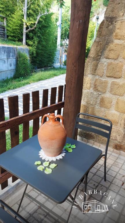 Balkón nebo terasa v ubytování Il Barbacane