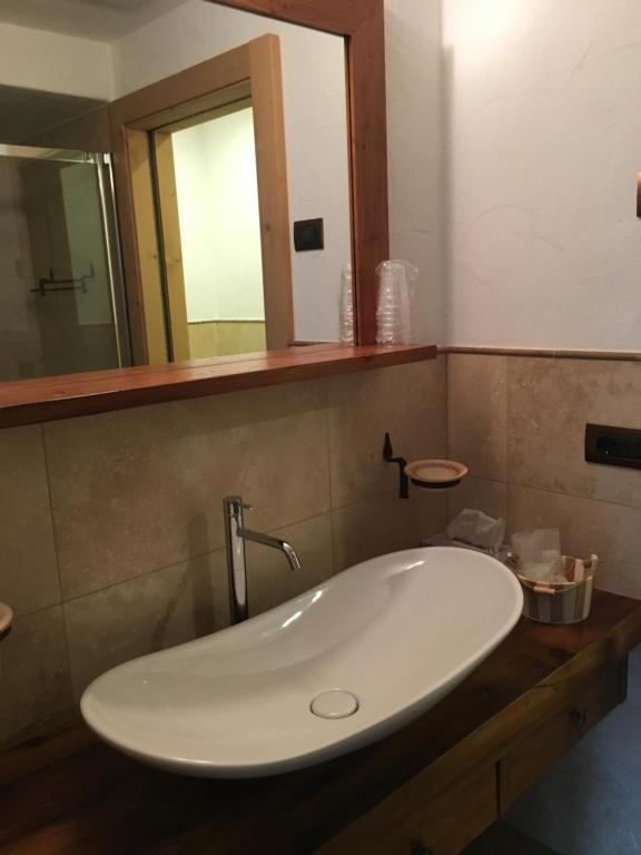 Koupelna v ubytování Agritur el mas