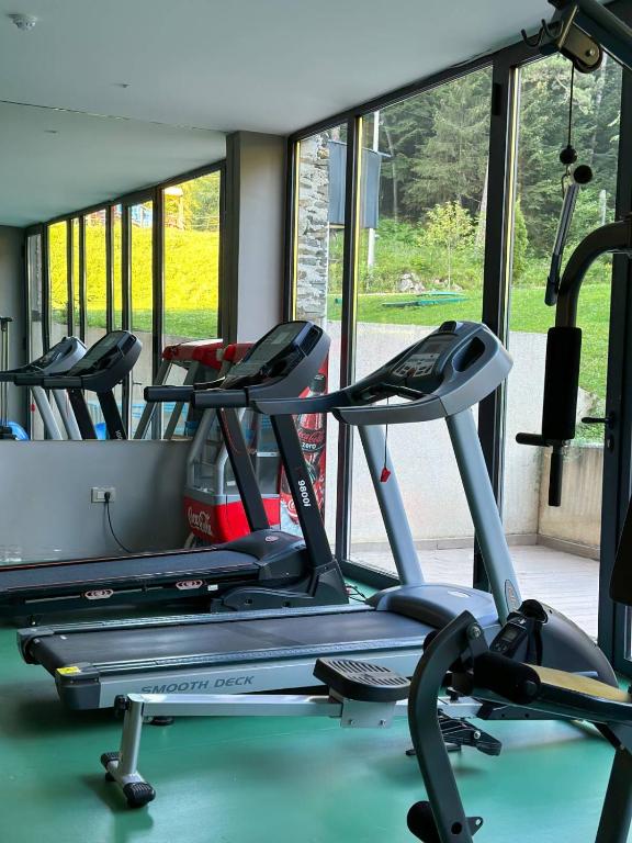 Fitness centrum a/nebo fitness zařízení v ubytování Pino Nature Hotel, BW Premier Collection