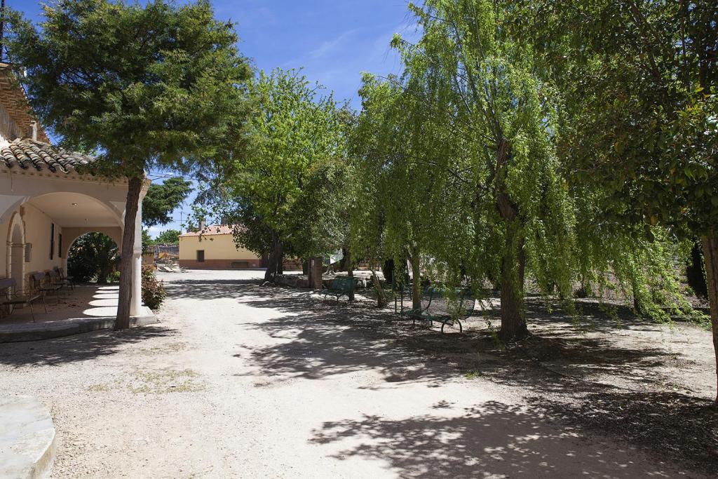 Zahrada ubytování Casa Rural El Simarro