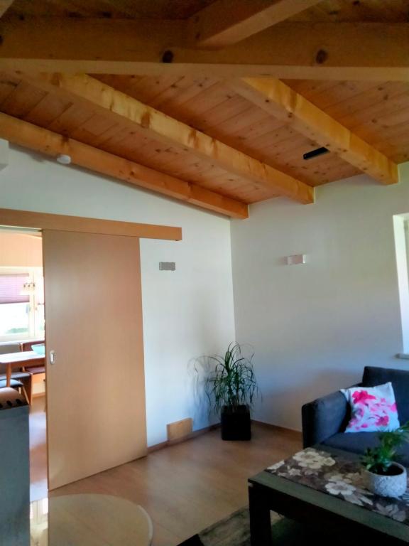 Posezení v ubytování Ferienwohnung Trixi