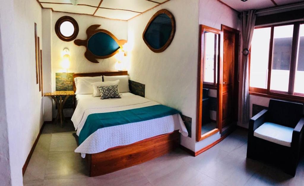 Postel nebo postele na pokoji v ubytování Casa Ocean Pier