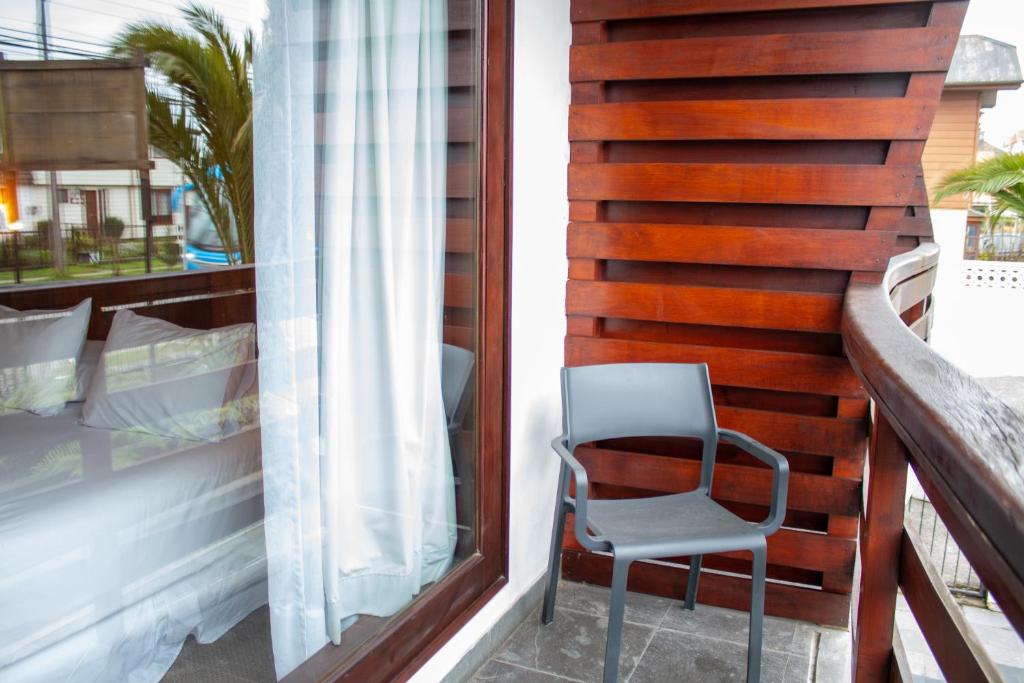 Balkón nebo terasa v ubytování Hotel Germania