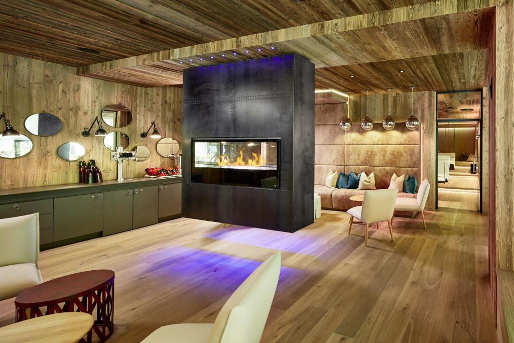 Posezení v ubytování ZillergrundRock Luxury Mountain Resort