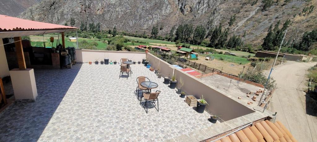 Nespecifikovaný výhled na hory nebo výhled na hory při pohledu z bed and breakfast
