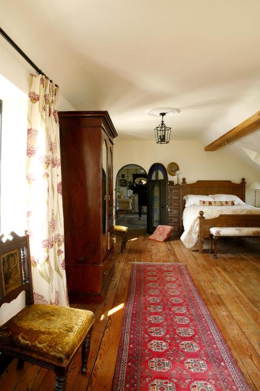 Postel nebo postele na pokoji v ubytování Marsh Mere Lodge