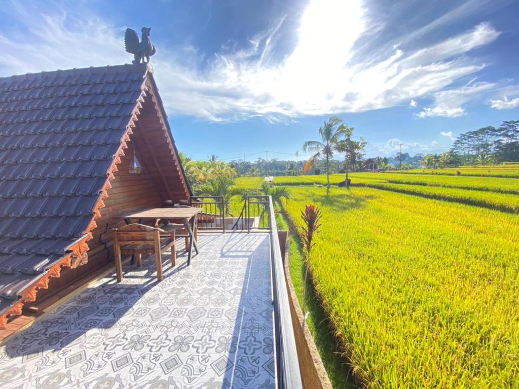 Zahrada ubytování Barong Bali Resort Ubud