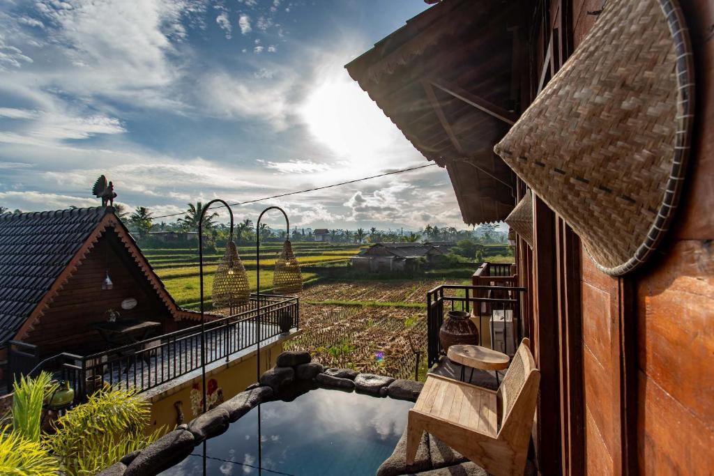 Zahrada ubytování Barong Bali Resort Ubud
