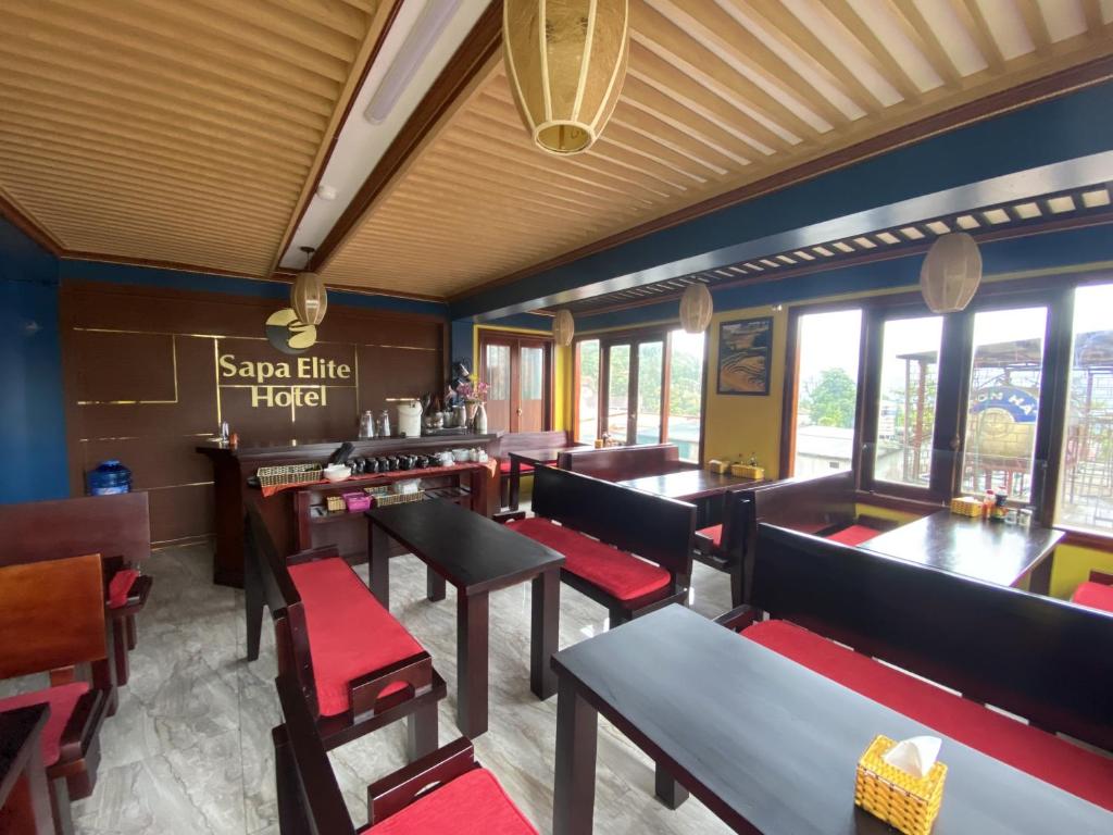 Posezení v ubytování Sapa Elite Hotel