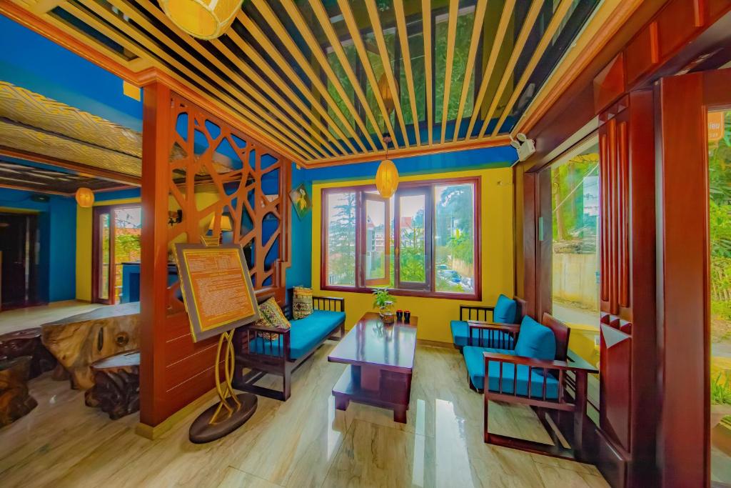 Posezení v ubytování Sapa Elite Hotel