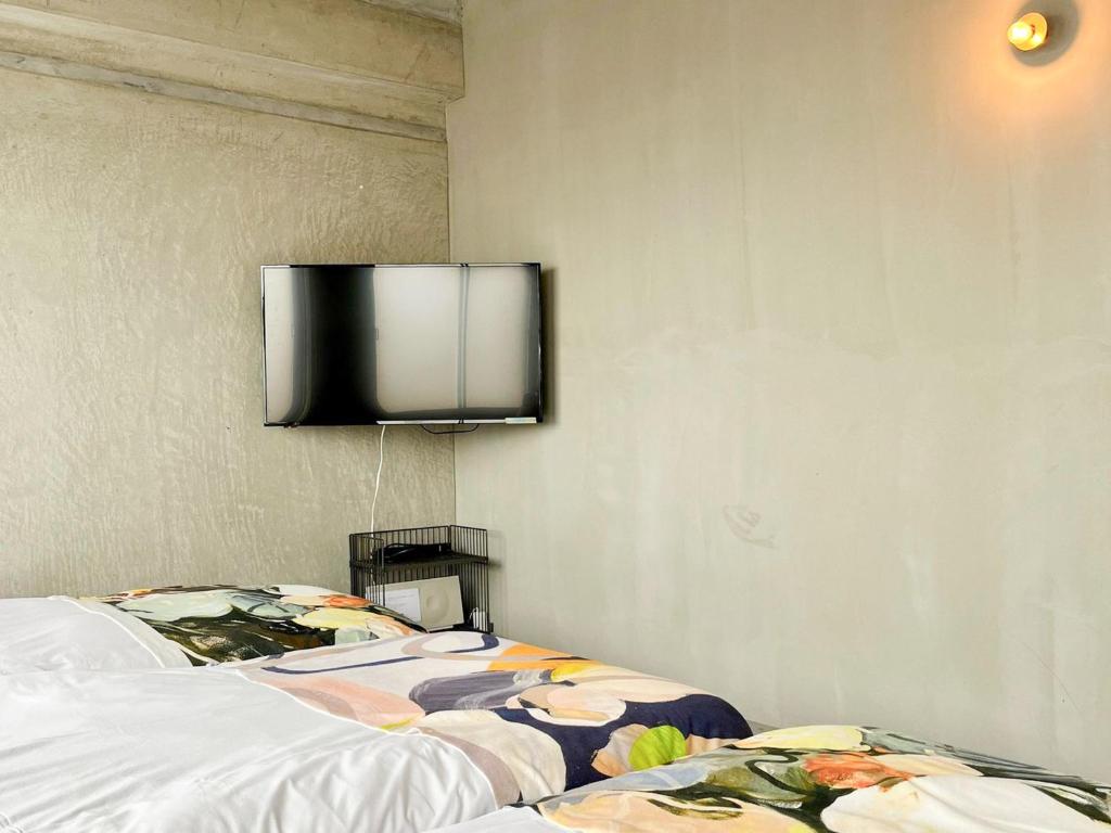 TV a/nebo společenská místnost v ubytování Kagan Hotel & Hostel
