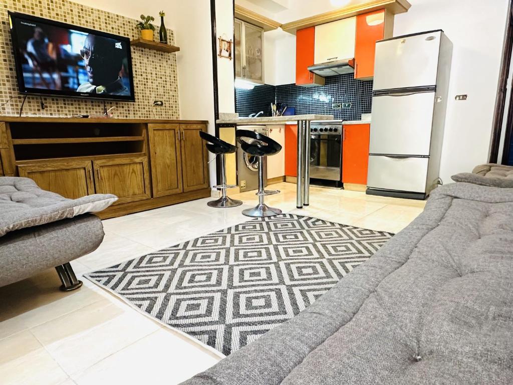 Kuchyň nebo kuchyňský kout v ubytování Diamond Arabia Orange