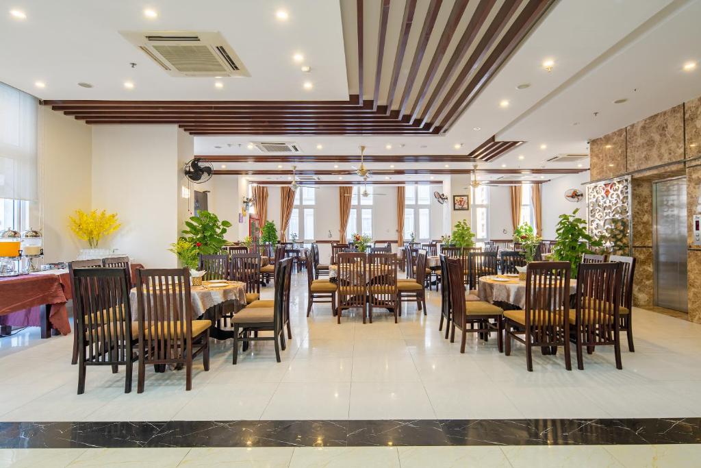 Posezení v ubytování Tay Bac Hotel Da Nang