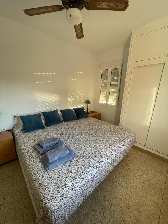 Cama o camas de una habitación en El balcón de Cabo de Palos