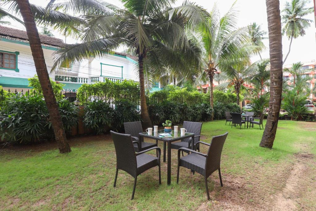 Zahrada ubytování Veeraas Strand Park Apartment by Alaya Stays