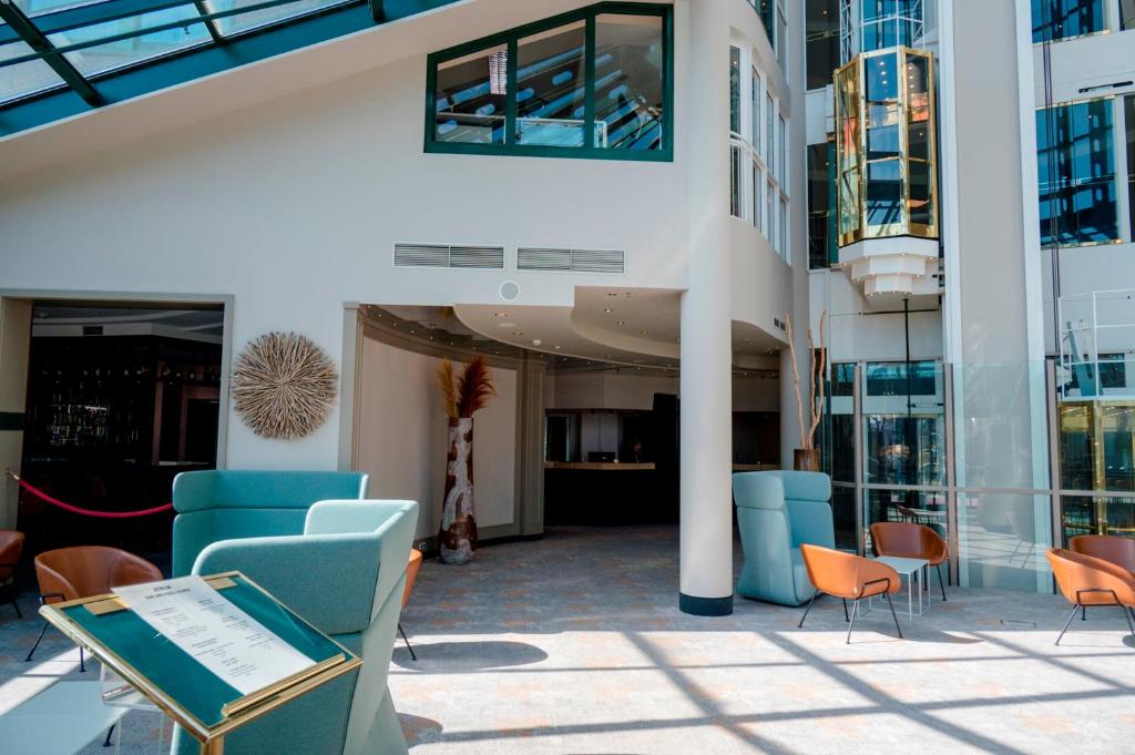 Posezení v ubytování Hotel Amadeus Frankfurt
