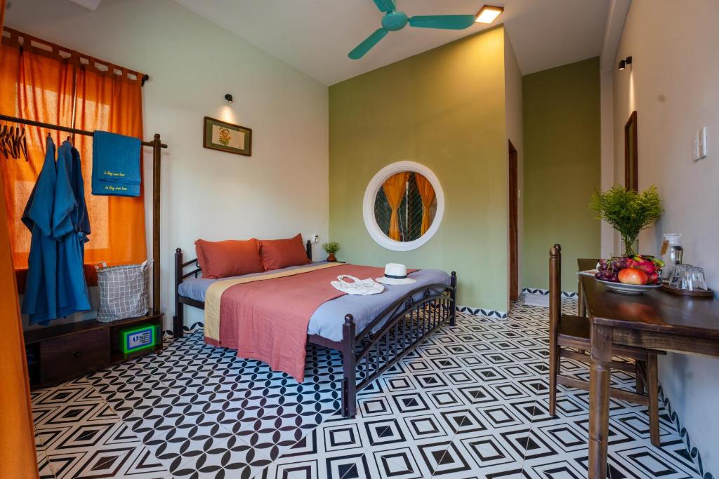 Postel nebo postele na pokoji v ubytování AN BANG CORNER HOUSE