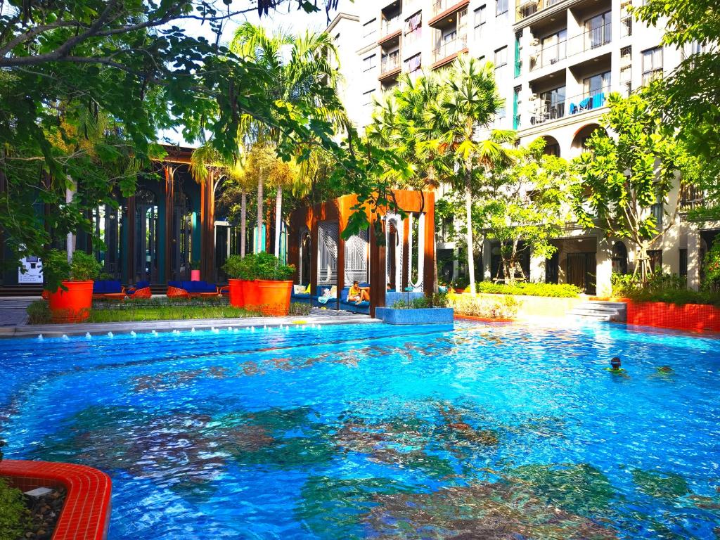 Bazén v ubytování LAHABANA Resort nebo v jeho okolí