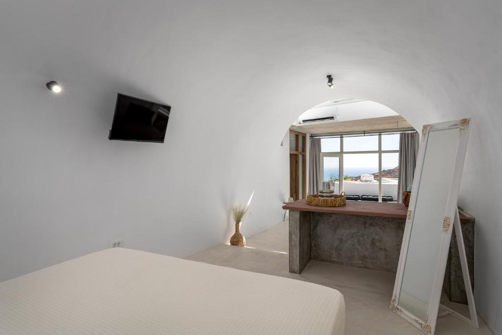 TV o dispositivi per l'intrattenimento presso Geminos Complex Villas