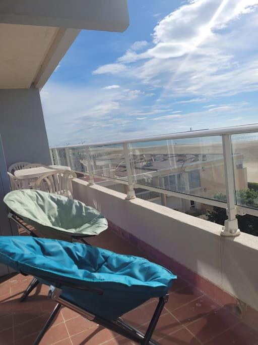 Balkón nebo terasa v ubytování Le Front de mer - vue imprenable