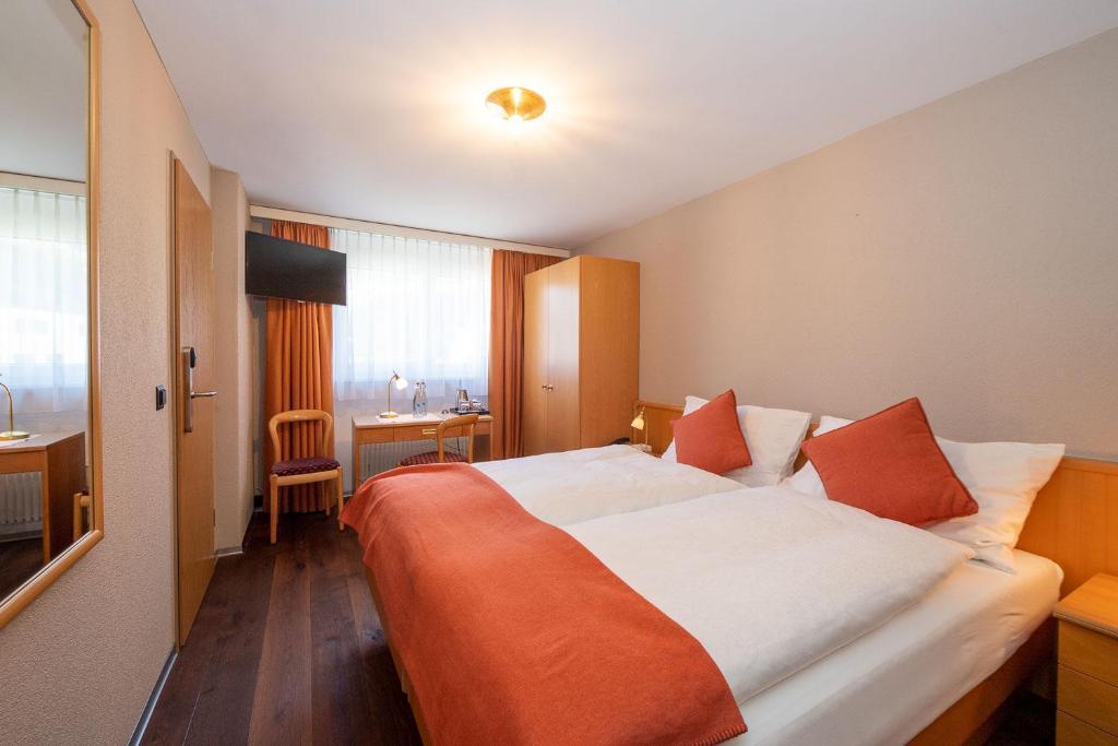 Voodi või voodid majutusasutuse Hotel Alex Business & SPA toas