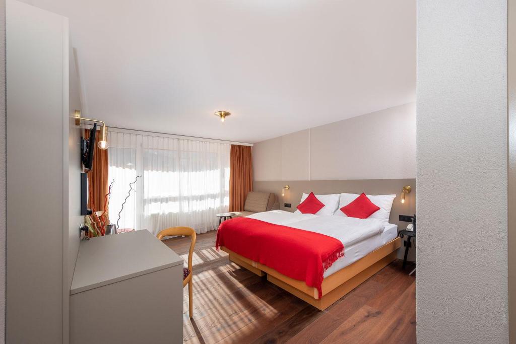 Voodi või voodid majutusasutuse Hotel Alex Business & SPA toas