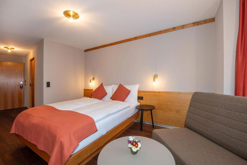Voodi või voodid majutusasutuse Hotel Alex Business & SPA toas