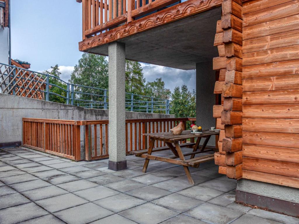 Balkón nebo terasa v ubytování Apartment Les Chouettes 4 by Interhome