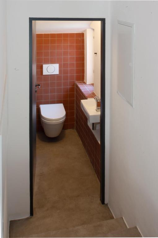 Vannituba majutusasutuses Pension Merano