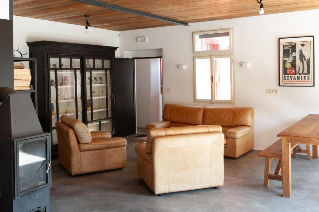 Istumisnurk majutusasutuses Pension Merano