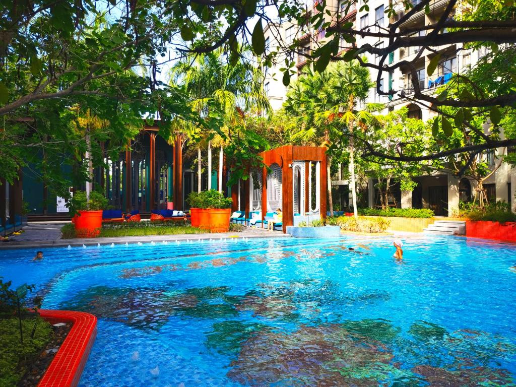 Bazén v ubytování LAHABANA Resort nebo v jeho okolí