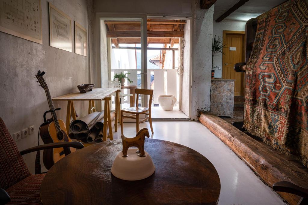 Posezení v ubytování Art House Radovljica
