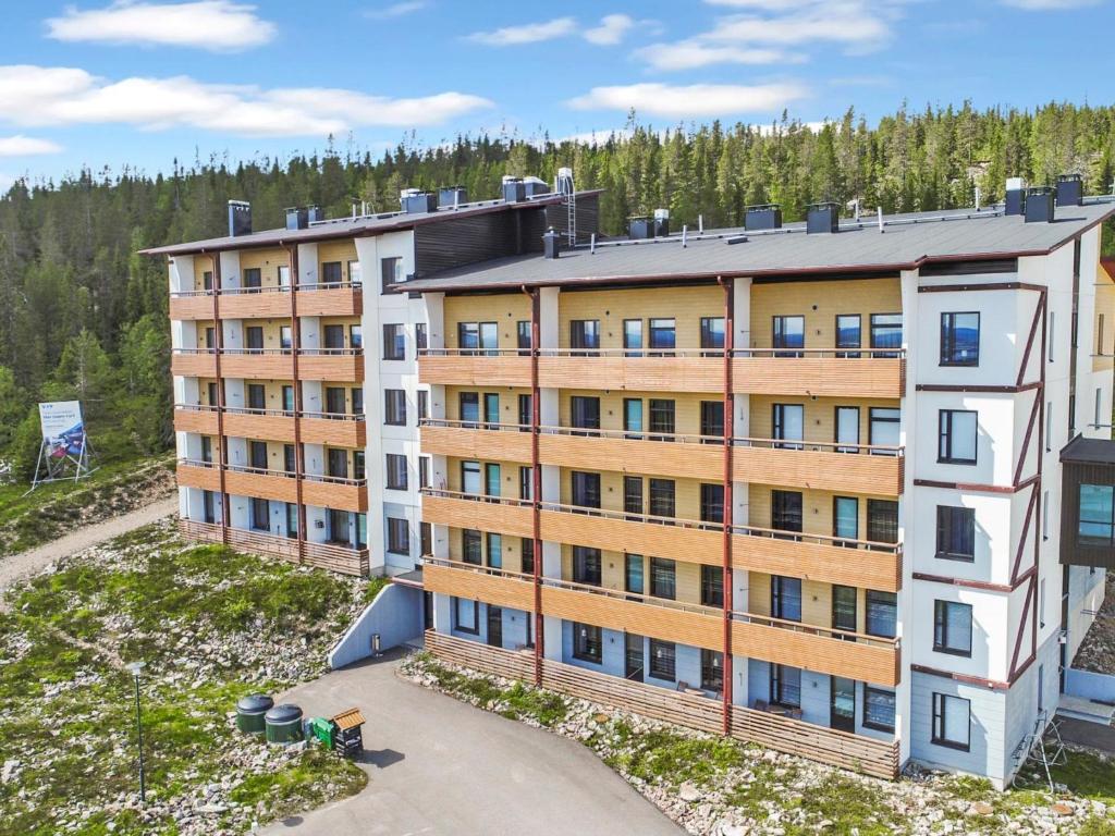 an overhead view of an apartment building at Holiday Home Ylläs chalet 3210 by Interhome in Ylläs
