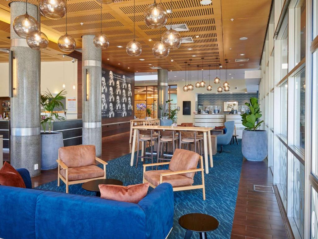 Posezení v ubytování Novotel Tainui Hamilton