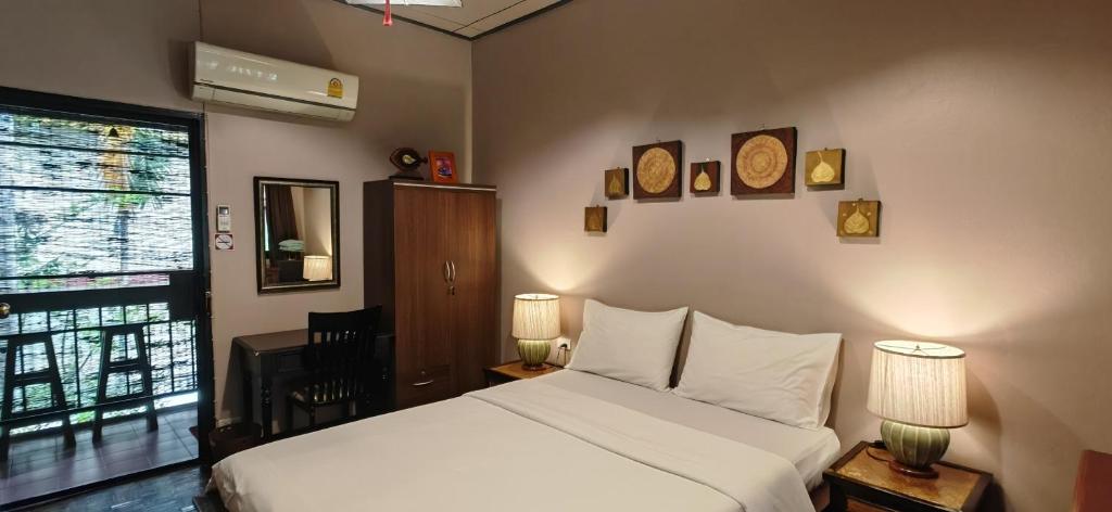 Postel nebo postele na pokoji v ubytování Hoh Guesthouse