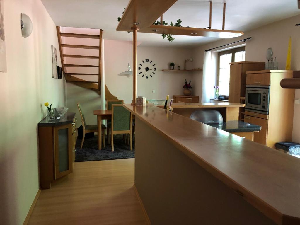 Kuchnia lub aneks kuchenny w obiekcie Resort-Restaurant Stilec