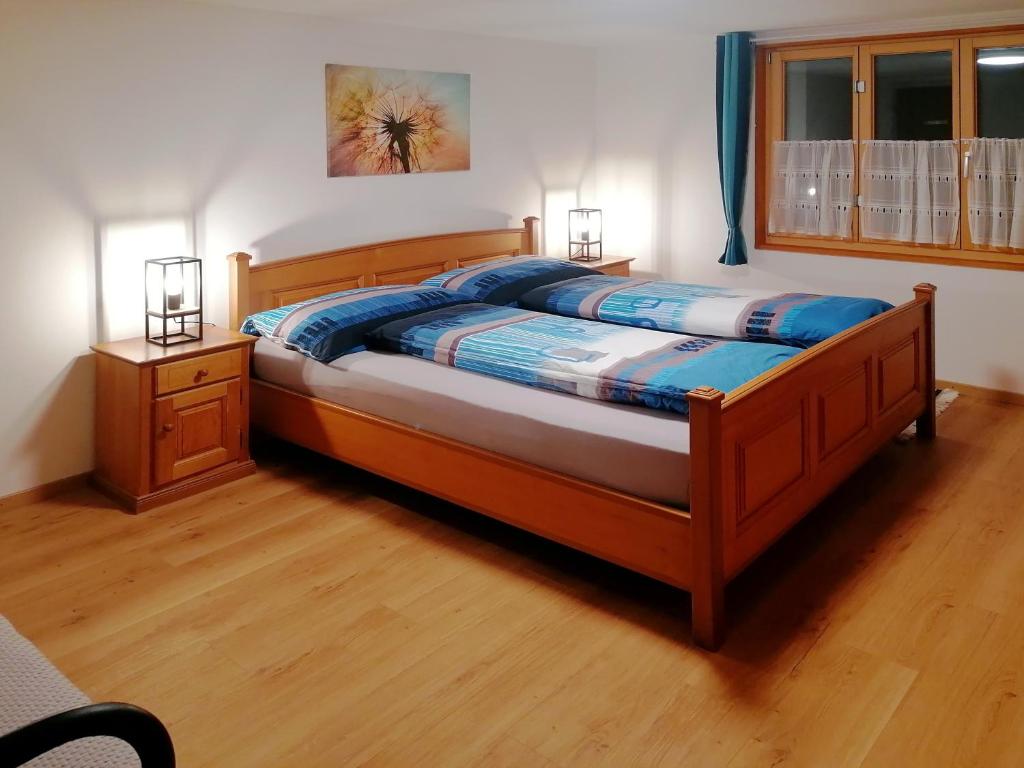 Postel nebo postele na pokoji v ubytování Energy Lodge